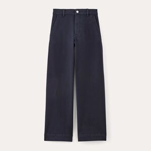 Everlane Women’s Navy Wide Leg Utility Pant